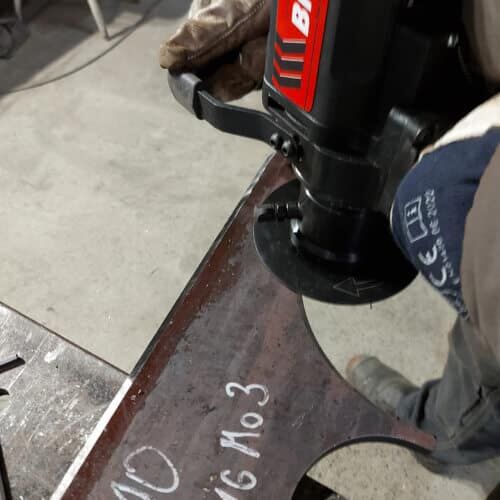 bm7 compact plate and pipe beveling machine