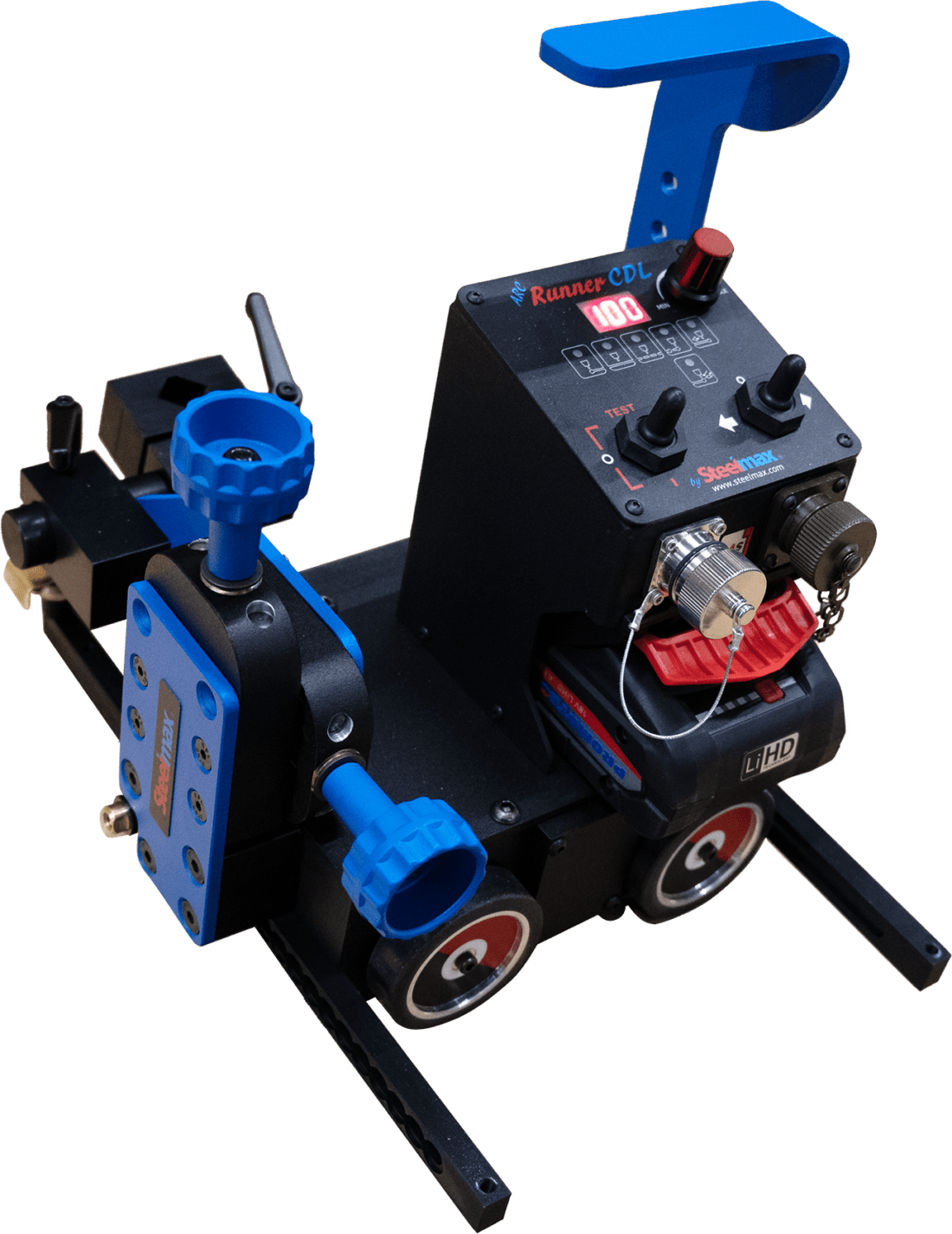 battery powered welding carriage