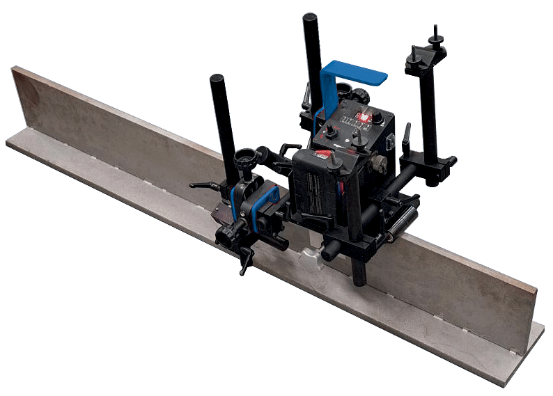 battery Powered Beam RUnner CDL Dual Torch Welding Tractor